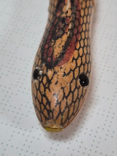 Vintage wooden Snake