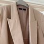 Women's beige longline military style jacket- V  by  Very - brand new never worn Image 4