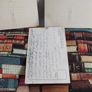 Old postcard album with 80 cards from 1914 to 1955,plus 10 miniature photos of New York,5 old John Hinde,postcards,3 old Iraqui postcards Image 5