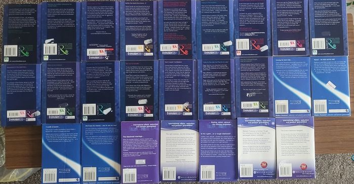 25 Mills and boon books from 2000's