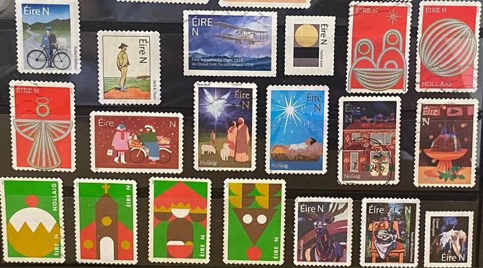 Ireland stamp lot