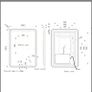 Brushed Brass led mirror 700mmx500mm Image 2