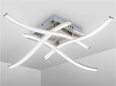 Aluminum LED Ceiling Lamp Ring Light Chandelier Lights Fixture Living Bedroom