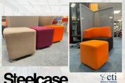 25 Steelcase Cube Pouffes - Grade A