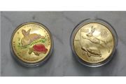 Greece 1.5 Euro Base Metals Brilliant Uncirculated Coin 2024 - The Hare and the Tortoise - Aespos Fables