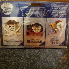 Disney store 30 anniversary commemorative pin series