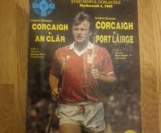 Original 1989 GAA Hurling Programme Cork v Waterford