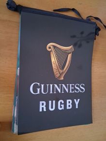 Guinness Rugby IRFU bunting