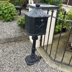 cast iron post box