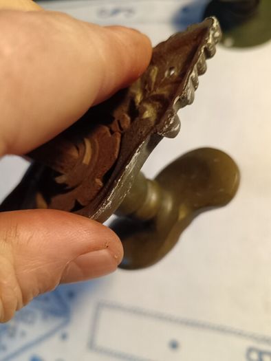Victorian Double Door Handle