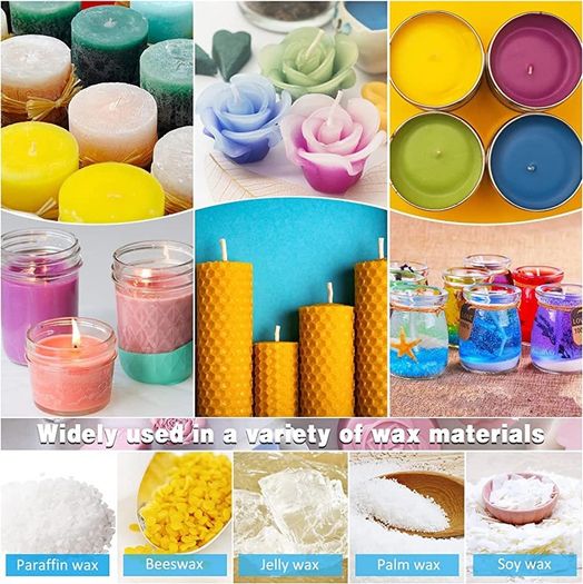 30 Colors Liquid Candle Dye Kit, DIY Candle Making Kit, Concentrated Liquid Oil-based Candle Dye, for Beeswax, Palm Wax, Gel Wax, Paraffin, Soy Wax, Coconut Wax, Candle Colour Dye - 10ml (FREE SHIPPING)