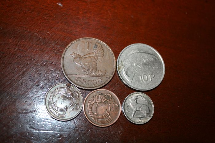 Vintage Irish Coins