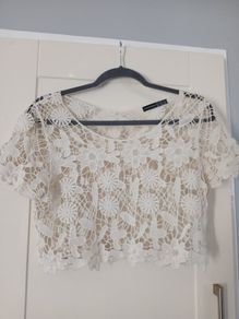 crocheted top