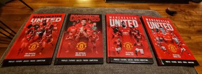 Official Man U annuals. 2018.2019.2021.2022
