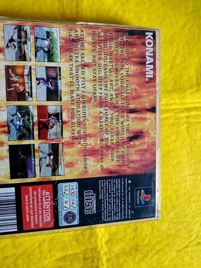 Kensei Sacred Fist PlayStation 1 Ps1 PlayStation 2 ps2 games Original