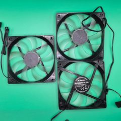 Sharkoon 120mm Light Up Fan Bundle