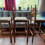 Solid Oak Kitchen Chairs Image 2