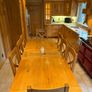Solid Oak Extending Kitchen Table Image 3