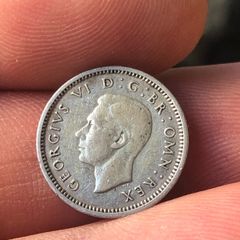 1937 Silver 3 pence