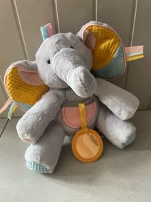Jellycat Peek-a-Boo Elly Activity baby Toy new