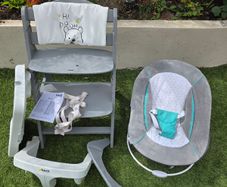 Hauck Toddler Chair and Baby Bouncer Bundle