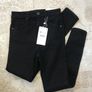 Bershka Super High Waist Skinny Black Jeans size 6 New with tags Image 3