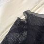 Fabulous Sparkly Designer  Black Top by Manuella  Brizzi of La Perla Image 4