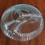 Vintage Serving/Hors D'oeuvre Glass Dish Image 2