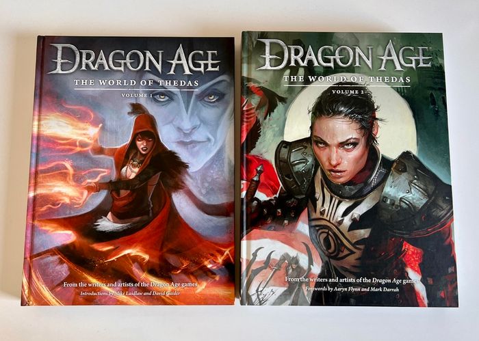 Dragon Age: The World of Thedas 1 & 2 Collection (2 books)