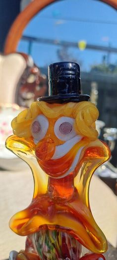 Mic Century Murano Clown Glass