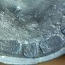two nice stamped pewter goblets/ bud vases Image 3