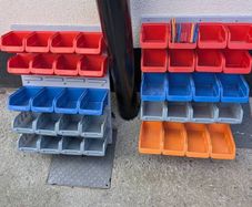 3 sets of Garage Shed Storage Containers