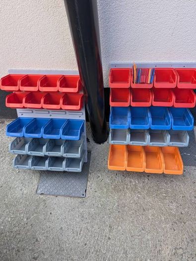 3 sets of Garage Shed Storage Containers