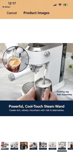Dedica Duo Espresso Machine, Hot, Iced, and Cold brew