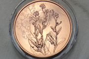 Austria 10 Euro Copper Uncirculated Coin 2023 - Forget-me-not - Languages of Flowers