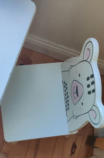 Children's table and chairs set