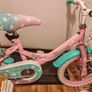 16 Inch Unicorn Bike with Doll Carrier Pink Image 2
