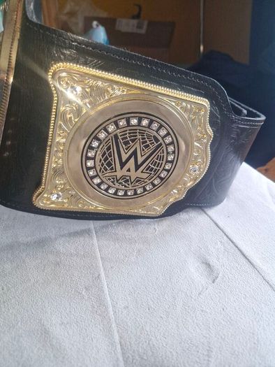WWE championship unofficial but is like the real deal heavy metal