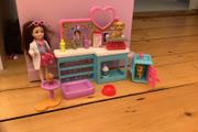 Barbie veterinary set with doll