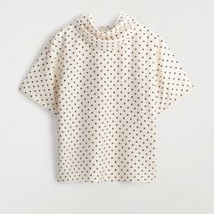 Cos polka dot top