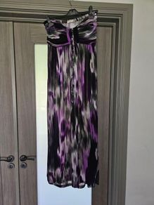 Purple maxi dress