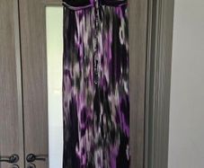 Purple maxi dress