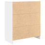 Sideboard with Drawers White 71x35x84 cm Image 6