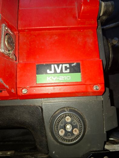 Vintage JVC KY-210 (or KY-210E) three-tube Saticon TV Professional Broadcast Video Camera from the early 1970s