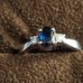 Sapphire & Diamond Ring Image 3