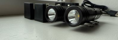 Mini Diving LED torch with mask clip