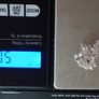 Silver 925, pendant "Seahorse" with rhinestones. Image 4