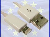 New Long 2m USB 8 PIN Data Sync Charger Cable For iPhone 5 5G iPad mini #358