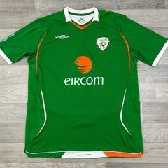 Vintage 2006 Umbro Ireland Home Jersey Shirt Mens XL