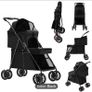 double pet stroller buggy pram Image 3